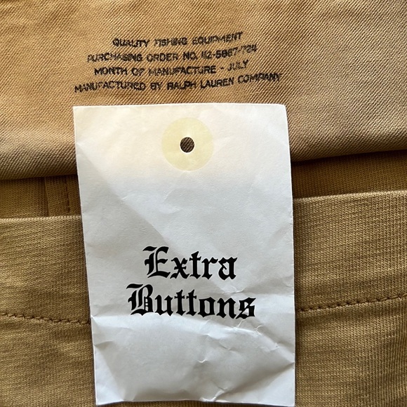 Ralph Lauren Blue Lable Iconic Country Style Cotton Twill Field Jacket in Beige - Picture 12 of 15